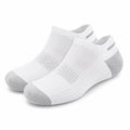 Chaussettes basses 35-38 en maille blanche et grise respirantes
