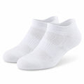 Chaussettes basses 43-46 blanches en maille respirante pour sport